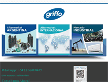 Tablet Screenshot of griffo.com.ar
